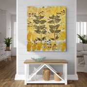 two Milkweed, 46"x40"