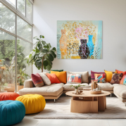 October Sun, 44"x56"