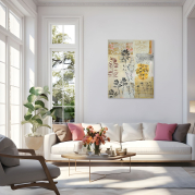 Winter Garden, 60"x48"