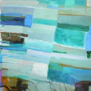 The Space between, 64"x54", oil on canvas
